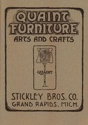 Tapa de Quaint Furniture in Arts and Crafts (Mission Furniture Catalogues Ser No 9)