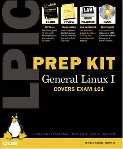 Tapa de LPIC Prep Kit 101 General Linux I