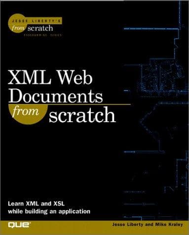 Tapa de XML Web documents from scratch