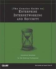 Tapa de The Concise guide to enterprise internetworking and security