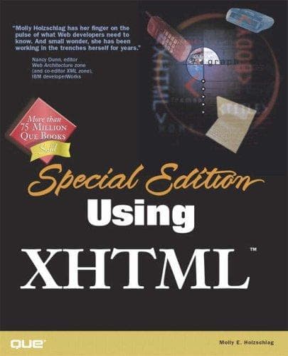 Tapa de Special Edition Using XHTML