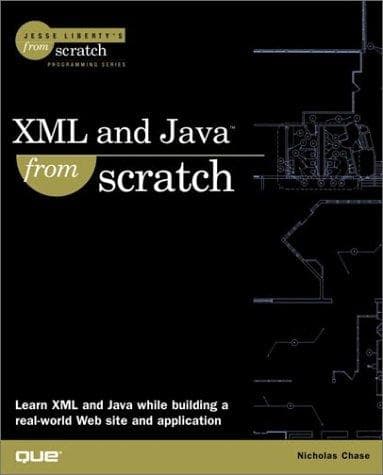 Tapa de XML and Java From Scratch