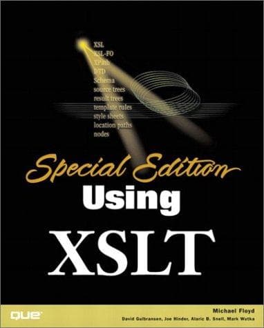Tapa de Using XSLT