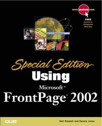 Tapa de Using Microsoft Frontpage 2002