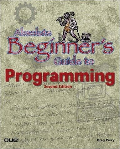 Tapa de Absolute beginner's guide to programming