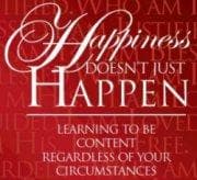 Tapa de Happiness Doesn't Just Happen