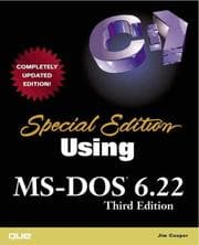 Tapa de Special Edition Using MS-DOS 6.22
