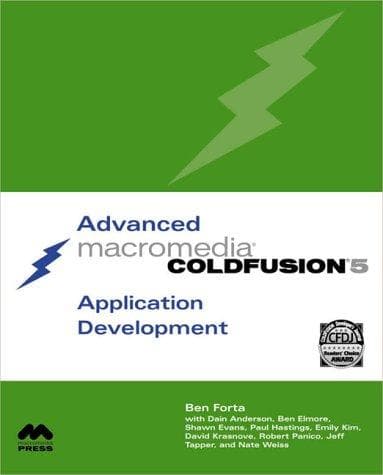 Tapa de Advanced Macromedia ColdFusion 5