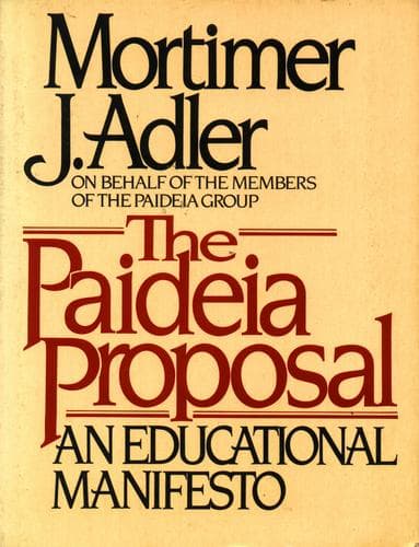 Tapa de The Paideia proposal