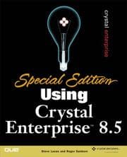 Tapa de Using Crystal Enterprise 8X