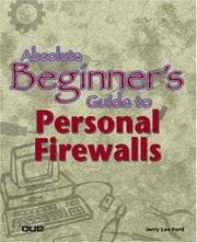 Tapa de Absolute Beginner's Guide to Personal Firewalls