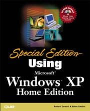 Tapa de Special Edition Using Microsoft(R) Windows XP, Home Edition