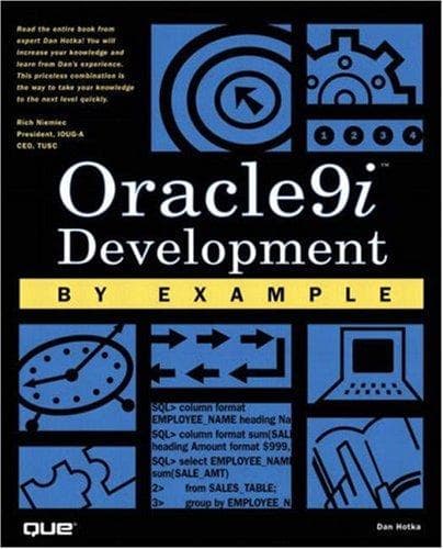 Tapa de Oracle9i development by example