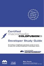 Tapa de Certified Cold Fusion 5 Developer Study Guide