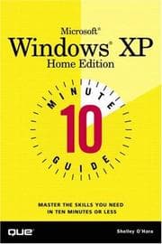 Tapa de 10 Minute Guide to Microsoft Windows XP Home Edition