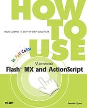 Tapa de How to Use Macromedia Flash MX and ActionScript