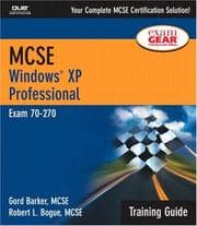 Tapa de MCSE Training Guide (70-270): Windows XP Professional