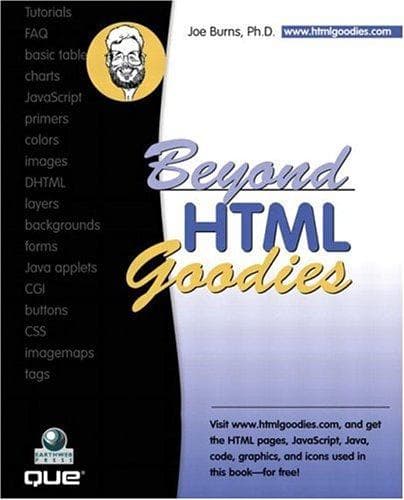 Tapa de Beyond HTML goodies