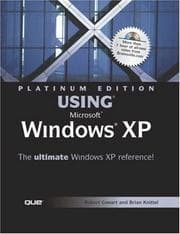 Tapa de Platinum Edition Using Microsoft Windows XP