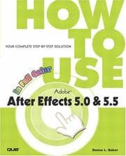 Tapa de How to Use Adobe After Effects 5.0 & 5.5