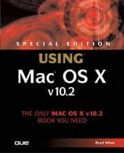 Tapa de Using Mac OS X v10.2