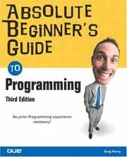Tapa de Absolute Beginner's Guide to Programming