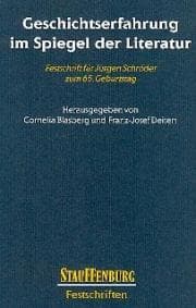 Tapa de Geschichtserfahrung im Spiegel der Literatur
