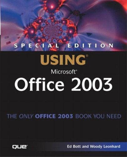 Tapa de Special Edition Using Microsoft Office 2003