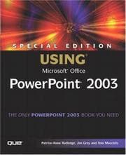 Tapa de Special Edition Using Microsoft Office PowerPoint 2003