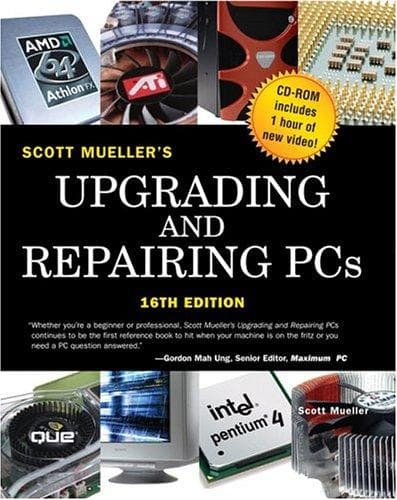 Tapa de Upgrading and repairing PCs