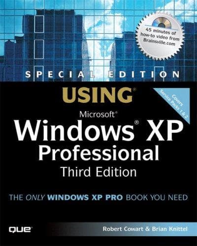 Tapa de Special Edition Using Microsoft Windows XP Professional