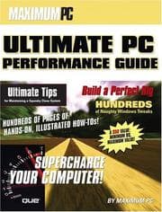Tapa de The Maximum PC Ultimate Performance Guide