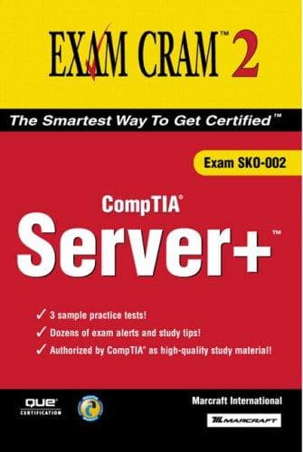 Tapa de Server+ Certification  Exam Cram 2 (Exam SKO-002)