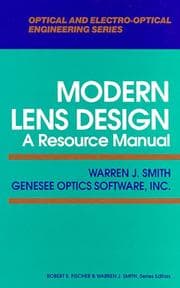 Tapa de Modern lens design