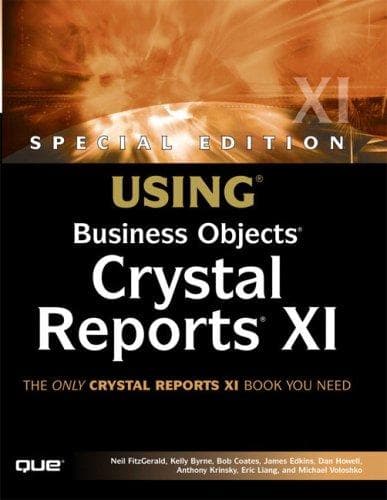 Tapa de Using Business Objects Crystal reports XI