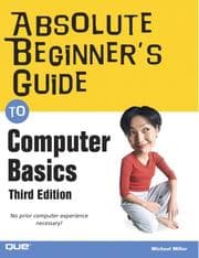 Tapa de Absolute Beginner's Guide to Computer Basics