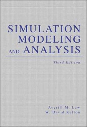 Tapa de Simulation modeling and analysis