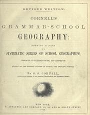 Tapa de Cornell's grammar-school geography