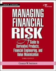 Tapa de Managing financial risk