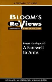 Tapa de Ernest Hemingway's a Farewell to Arms