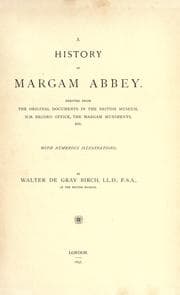 Tapa de History of Margam Abbey