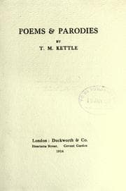 Tapa de Poems & parodies