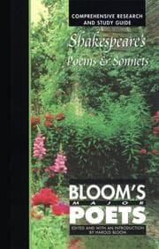 Tapa de Shakespeare's sonnets and poems
