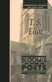 Tapa de T.S. Eliot