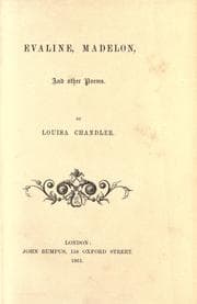 Tapa de Evaline, Madelon, and other poems