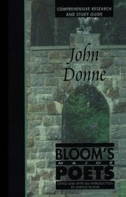 Tapa de John Donne