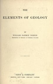 Tapa de The elements of geology
