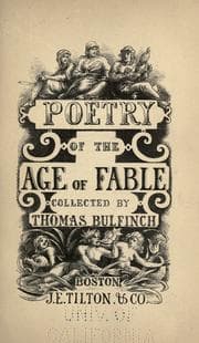 Tapa de Poetry of the age of fable