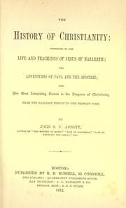 Tapa de The history of Christianity