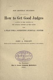 Tapa de How to get good judges